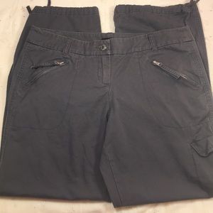 🆑 NY&Co Grey Cargo Pants